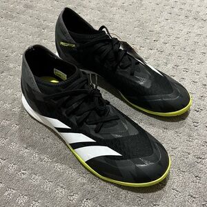 Adidas Predator Accuracy IC Indoor Soccer Shoes Black Men's Sizes